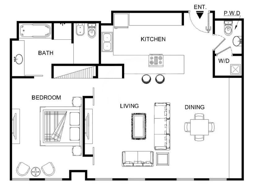 Apartment Lux The Elegant Difc 2